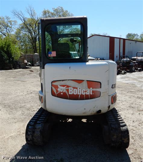 Bobcat 430 excavator specs (2005 